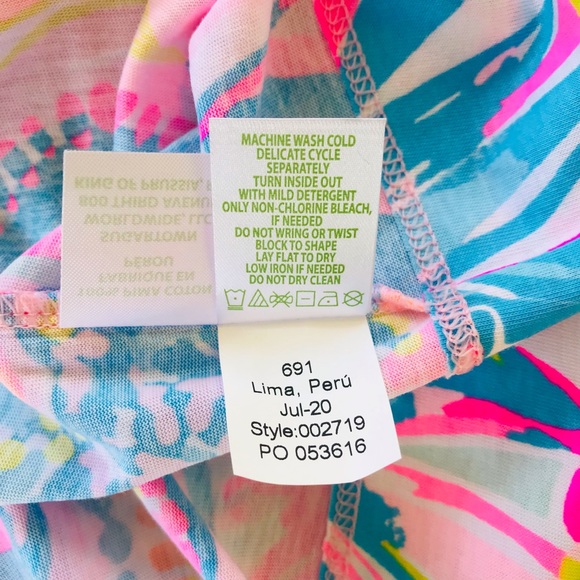 Lilly Pulitzer SSleeve Marlowe Dress Carnivale SM - Picture 13 of 15